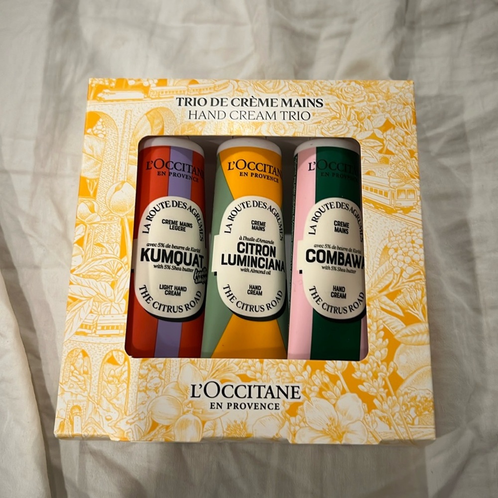 L’occitane trio de creme mains